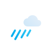 Previsão para Sábado, 16 de Janeiro de 2021: Pancadas de Chuva